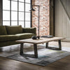 Industriële salontafel Dayton acacia hout