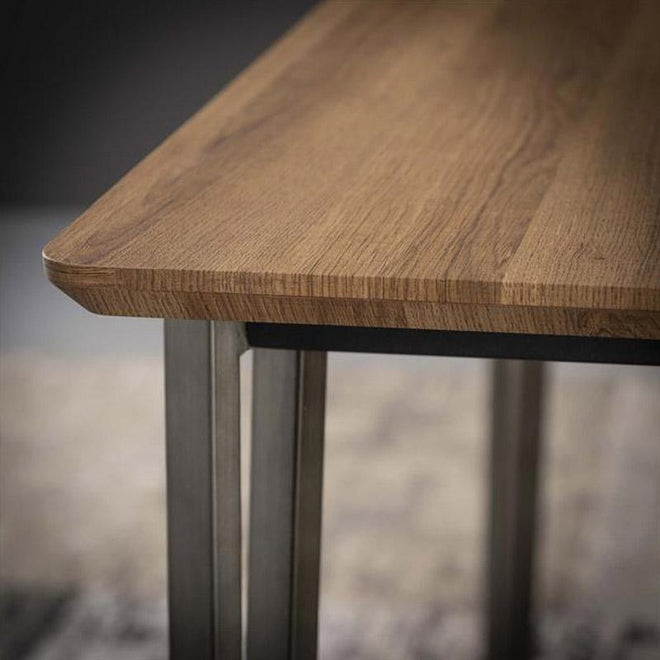 Industriële salontafel Dylan brownwash