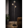 Retro vloerlamp Hannah 3-lichts