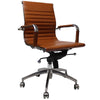 Small partner bureaustoel cognac