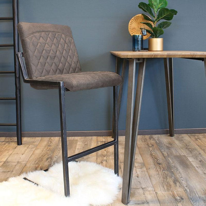 Industriële barkruk Phoenix bruin
