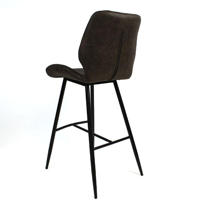 Industriële barkruk Jayden bruin