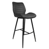 Industriële barkruk Morris antraciet 71 cm