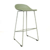 Scandinavische barkruk Simplistic groen 76 cm
