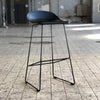 Scandinavische barkruk Simplistic zwart 76 cm