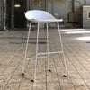 Scandinavische barkruk Simplistic wit 76 cm
