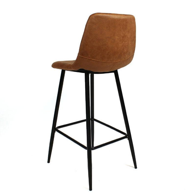 Industriële barkruk Susan cognac