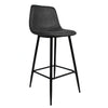 Industriële barkruk Susan antraciet 72 cm