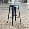 Tolix Retro Café barkruk zwart 75 cm