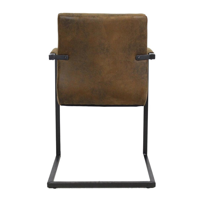 Tribal eetkamerstoel vintage stof