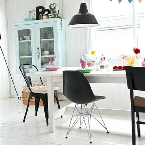 Eames DSR Chair zwart - Charles & Ray Eames