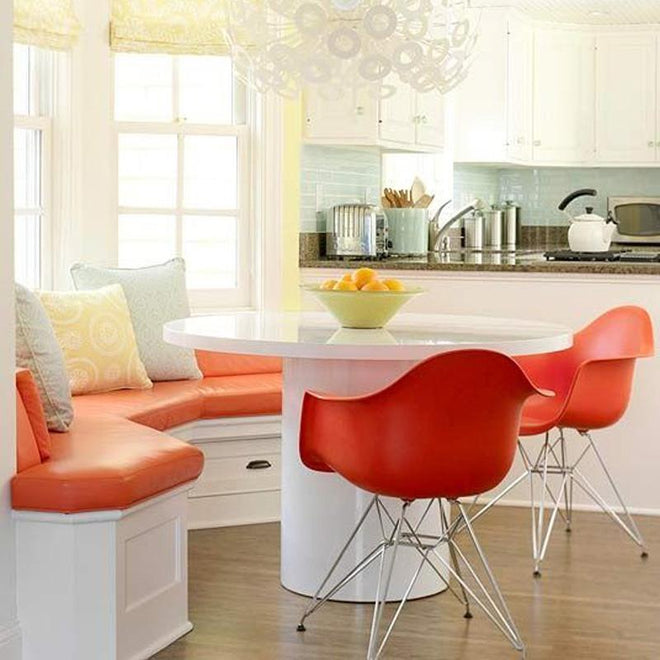 Eames DAR chair oranje