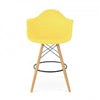 Eames DAW barkruk geel