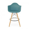 Eames DAW barkruk ocean blue