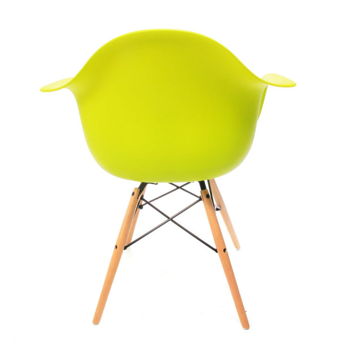 Eames DAW chair geel