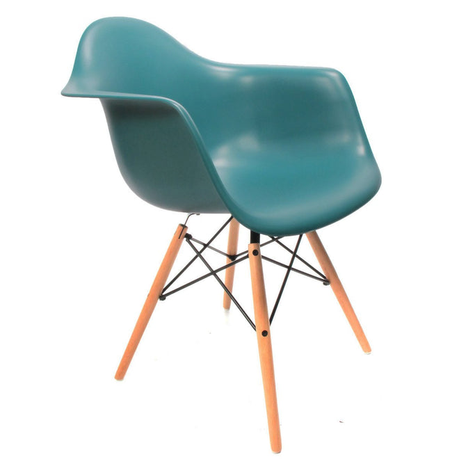 Eames DAW chair ocean blue