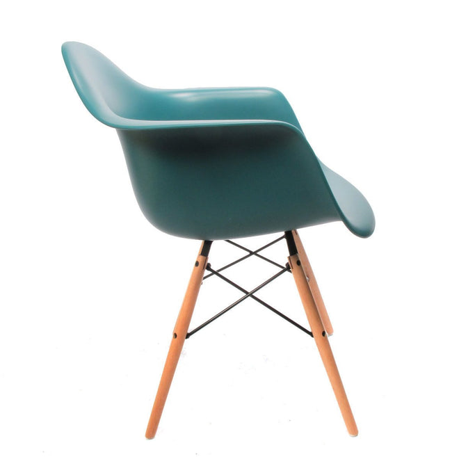 Eames DAW chair ocean blue