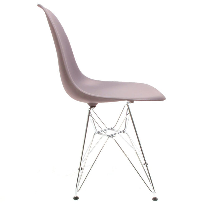 Eames DSR chair mauve grijs - Charles & Ray Eames chairs