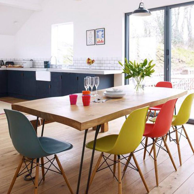 Eames DSW chair groen - Charles & Ray Eames