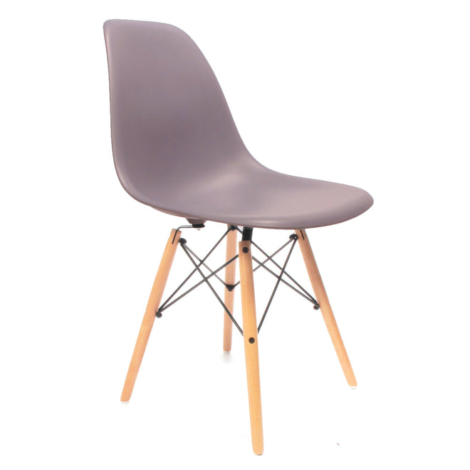 Eames DSW chair mauve grijs - Charles & Ray Eames