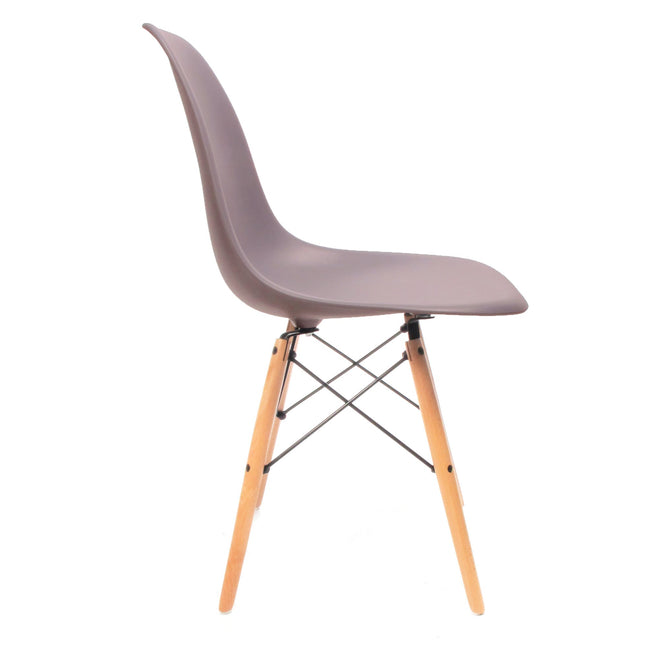 Eames DSW chair mauve grijs - Charles & Ray Eames
