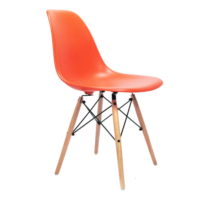Eames DSW chair oranje - Charles & Ray Eames 