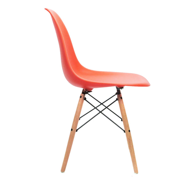 Eames DSW chair oranje - Charles & Ray Eames 