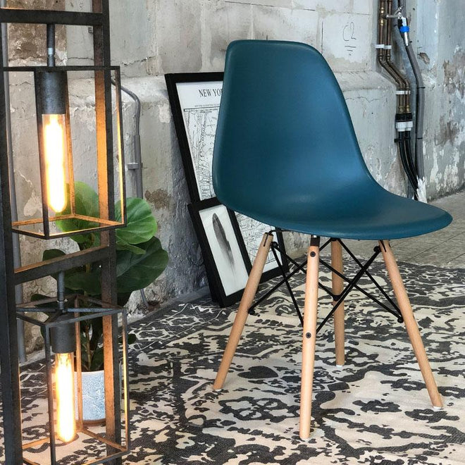 Eames DSW chair Ocean Blue - Charles & Ray Eames