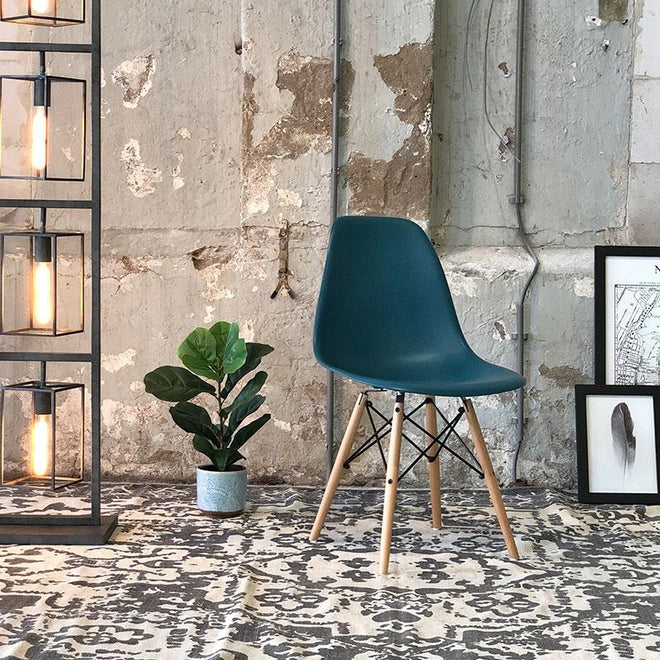 Eames DSW chair Ocean Blue - Charles & Ray Eames