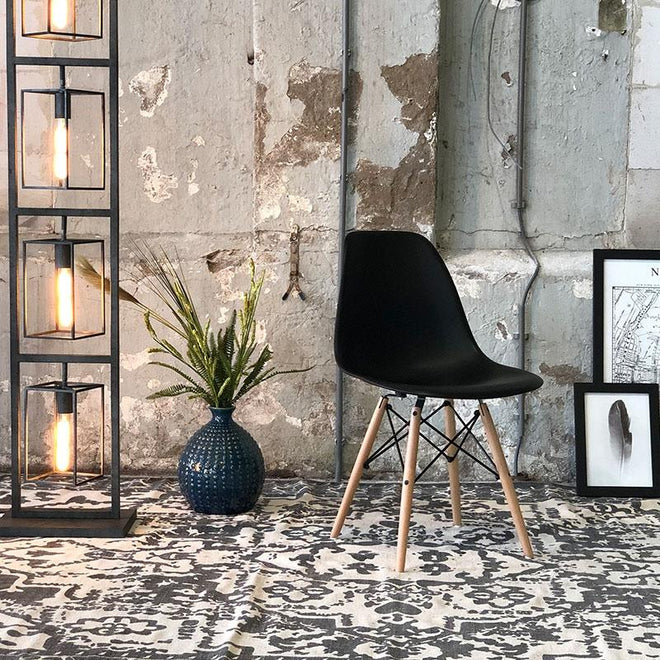 Eames DSW chair zwart - Charles & Ray Eames