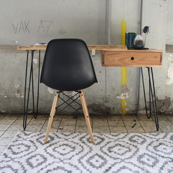 Eames DSW chair zwart - Charles & Ray Eames