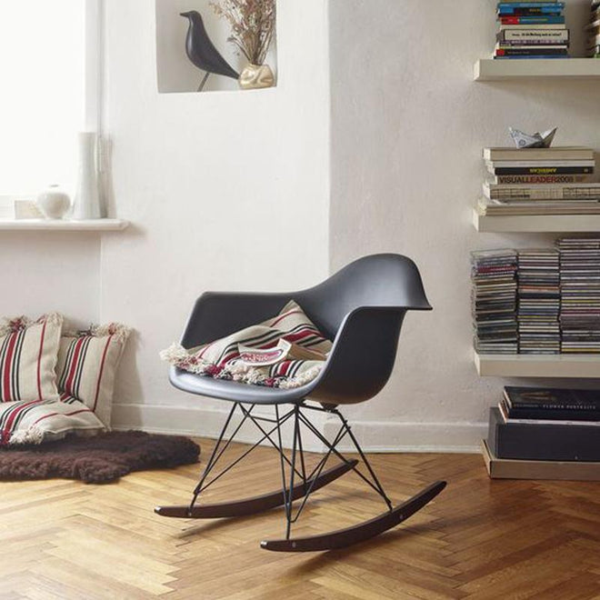Eames RAR schommelstoel grijs - RAR Rocking chair