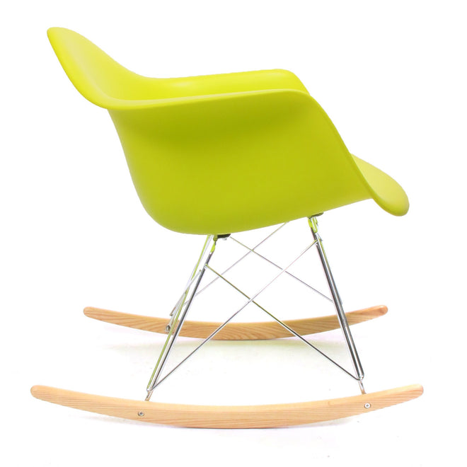 Eames RAR schommelstoel yellow - Eames RAR rocking chair - Charles & Ray Eames