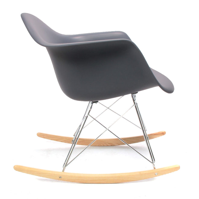 Eames RAR schommelstoel grijs - RAR Rocking chair