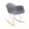 Eames RAR schommelstoel grijs