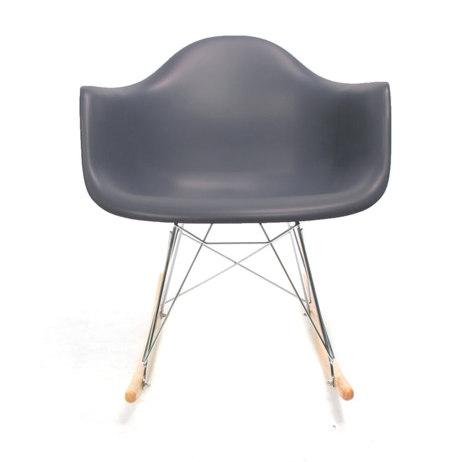 Eames RAR schommelstoel grijs - RAR Rocking chair