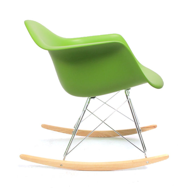Eames RAR schommelstoel groen - Charles & Ray Eames