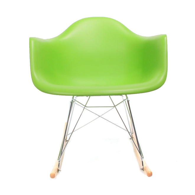 Eames RAR schommelstoel groen - Charles & Ray Eames