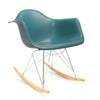 Eames RAR schommelstoel ocean blue