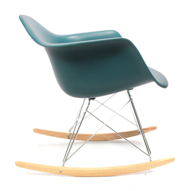 Eames RAR schommelstoel ocean blauw - RAR Rocking chair