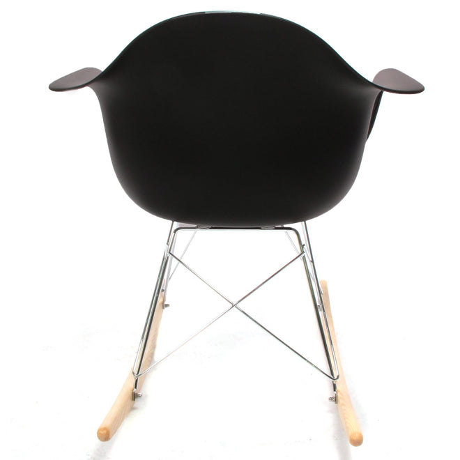 Eames RAR schommelstoel zwart - RAR Rocking chair