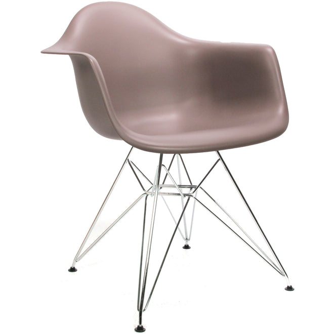 Eames DAR chair mauve grijs