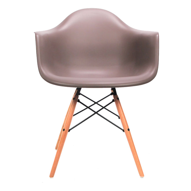 Eames DAW chair mauve grijs