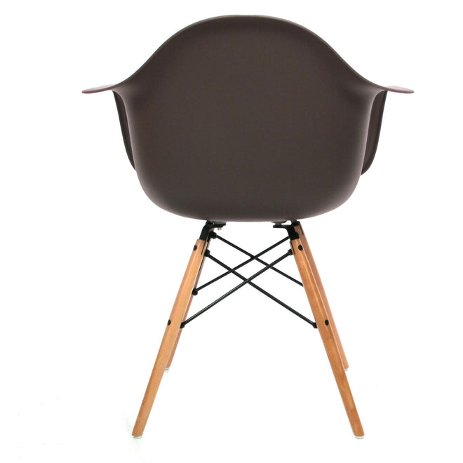 Eames DAW chair mauve grijs