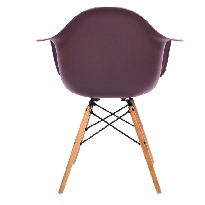 Eames DAW chair mauve grijs