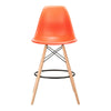 Eames DSW barkruk oranje 70 cm