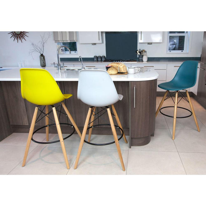Eames DSW barkruk wit - Ray & Charles Eames chairs