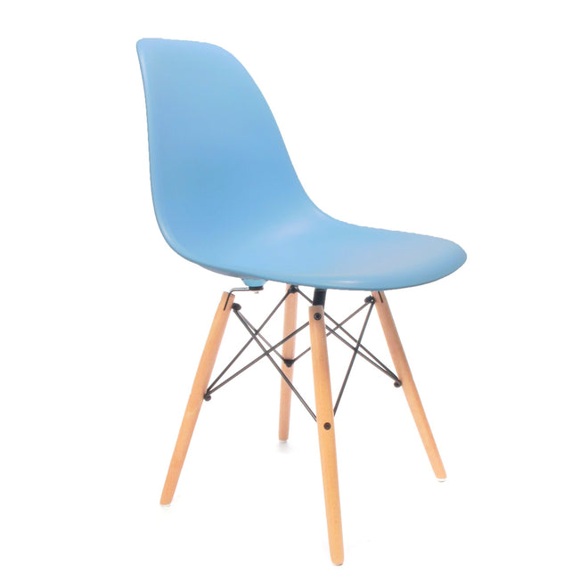 Eames DSW chair blauw - Charles & Ray Eames
