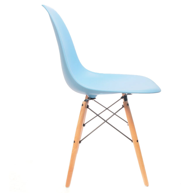 Eames DSW chair blauw - Charles & Ray Eames