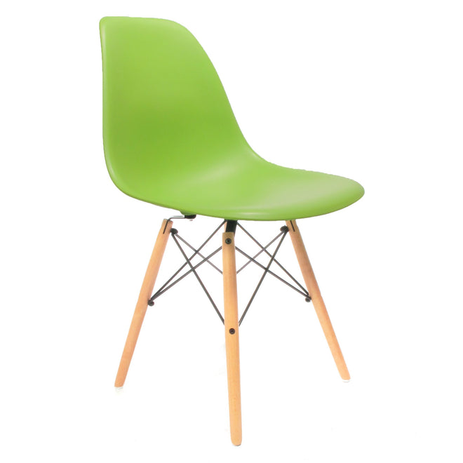 Eames DSW chair groen - Charles & Ray Eames